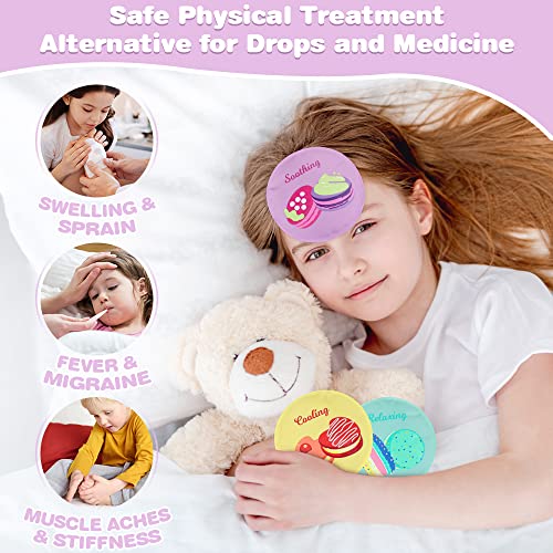 Hilph Kids Ice Packs For Boo Boos, 3 Toddler Ice Pack Nylon Fabric Boo Boo Ice Packs For Kids Injuries Reusable, Kids Gel Cold Pack For Children Pain Relief, Swelling, Bruise, Fever-4.52" #TOP1