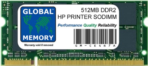 Extension mémoire RAM DDR2 512Mo haute stabilité pour HP Laserjet CE467A