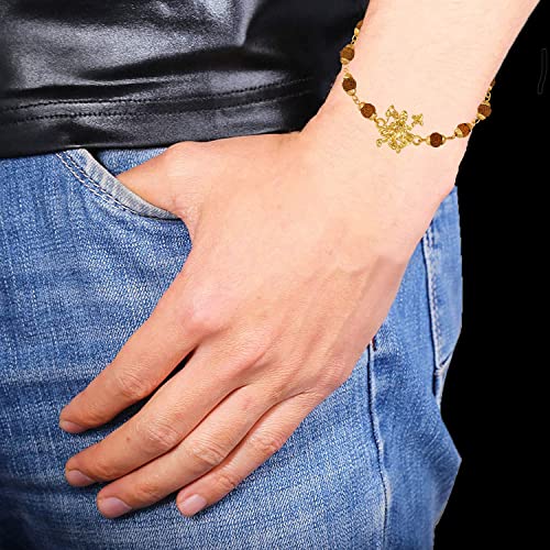 Image of Mahi Rudraksh Bracelet for Men (PABR1100420PR)