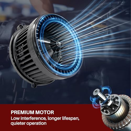 Image of 700211 AC Heater Blower Motor Fan Fit for Chevy Captiva Sport 2012-2015 ,Equinox 2006-2017,for Gmc Terrain 2010-2017,for Pontiac Torrent 2006-2009, for Saturn vue 2008-2010