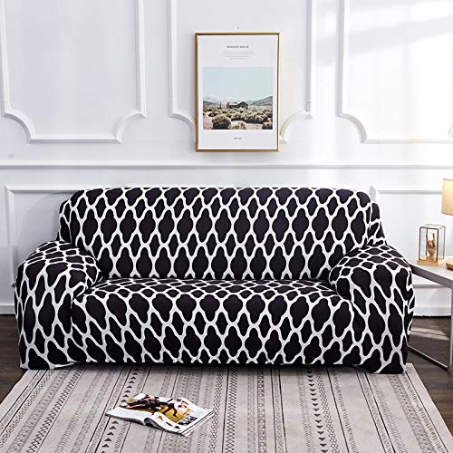F Loveseats de 145-185cm: funda protectora ajustable para actualizar el estilo de tu sala de estar. 2
