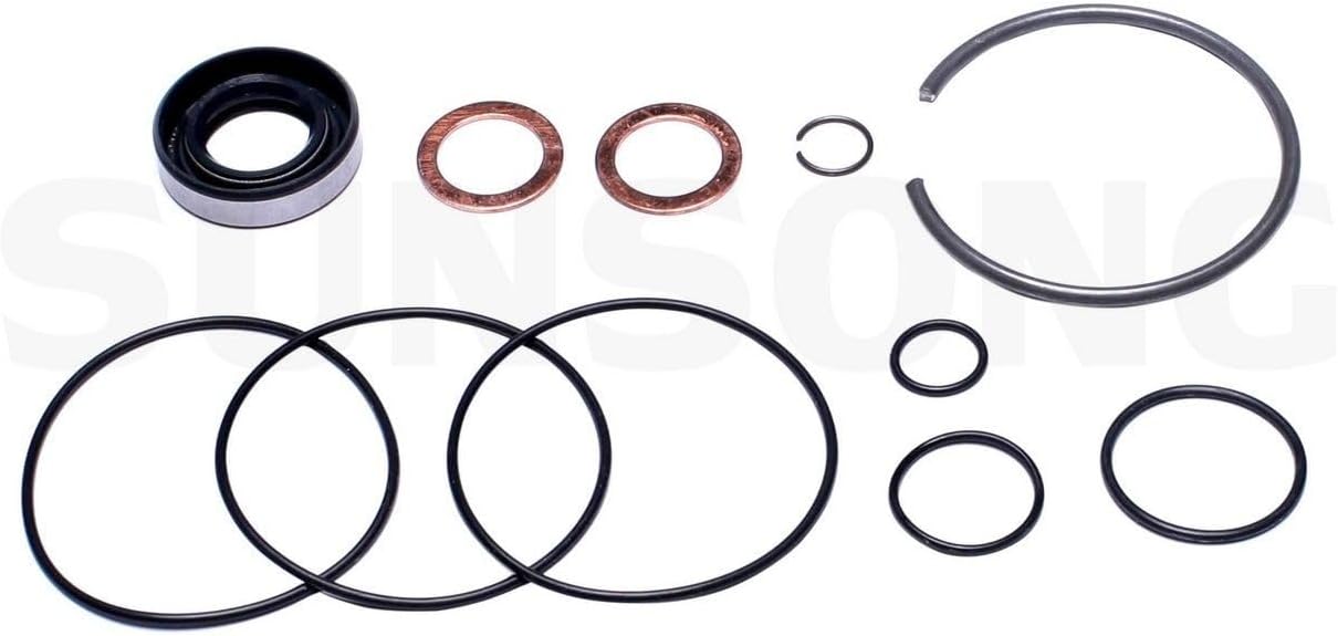 Replacement for fits Sunsong 8401303 Power Steering Pump Seal Kit For Select 90-99 car Models