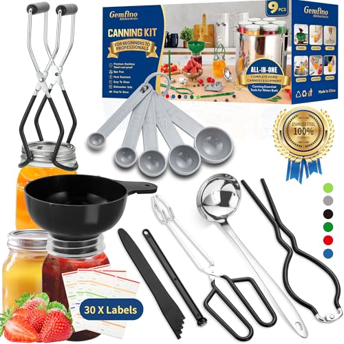 Image of Canning Supplies Starter Kit,Canning Kit Set for Beginners