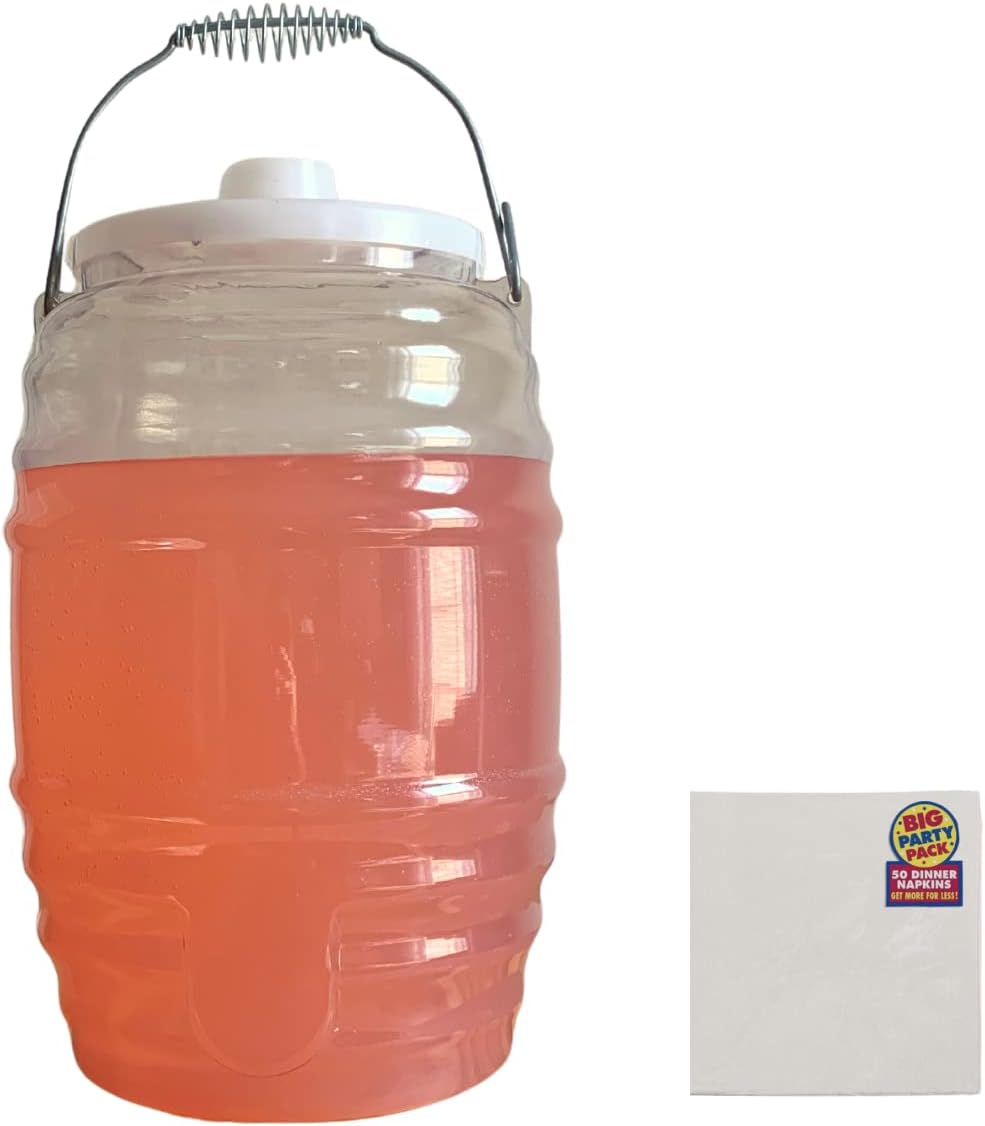 Made In Mexico Vitrolero Tapadera 3 Gallon Aguas Frescas