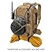 HAZARD 4 Pillbox™ Tactical Backpack – Heavy Duty Military Survival Pack for Men and Women – EDC Rucksack for Laptop, Motorcycle, Outdoor, Bug Out, Gym, Range, Travel, and Camping – 29.5 Liter, Grayman