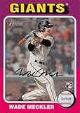 2024 Topps Heritage #179 Wade Meckler Rookie Card