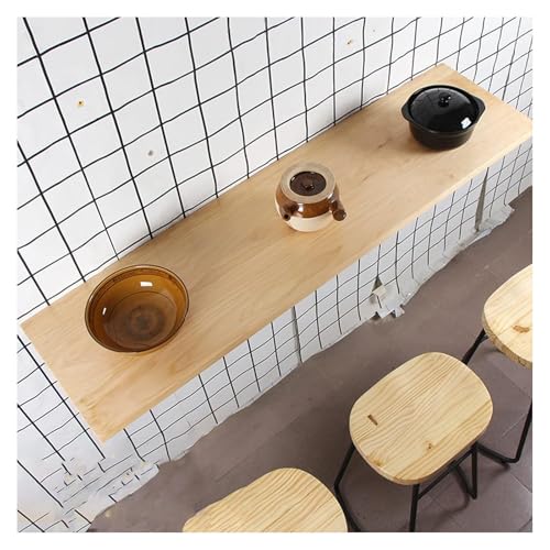 Table pliante murale 31,5x17,7 pouces avec support robuste pour cuisine - 2