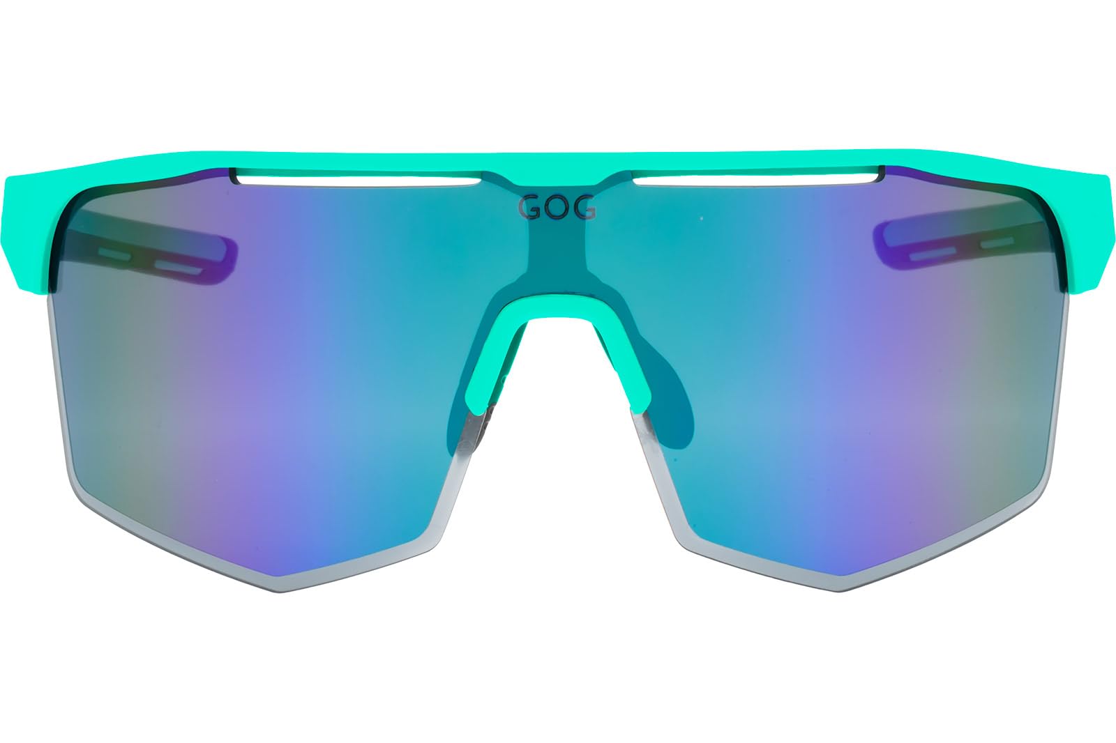 GOG Athena Brille, Matt Neon Pink/Black White Blue, Einheitsgröße für Erwachsene, Matt Neon-Rosa/Schwarz/Weiß/Blau, One size