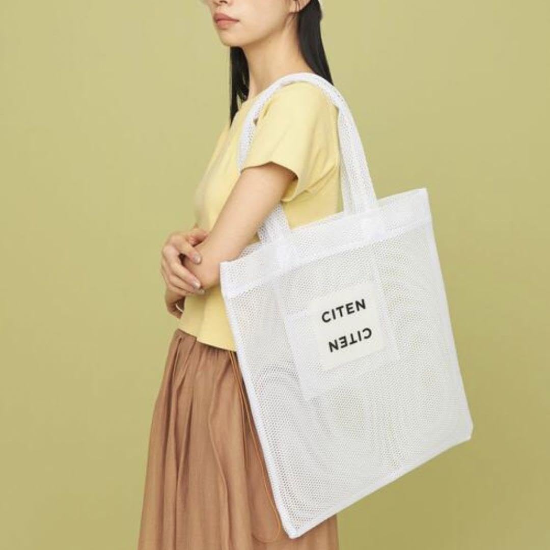 Amazon.co.jp: タグ付きCITEN シテン シアーメッシュ トート
