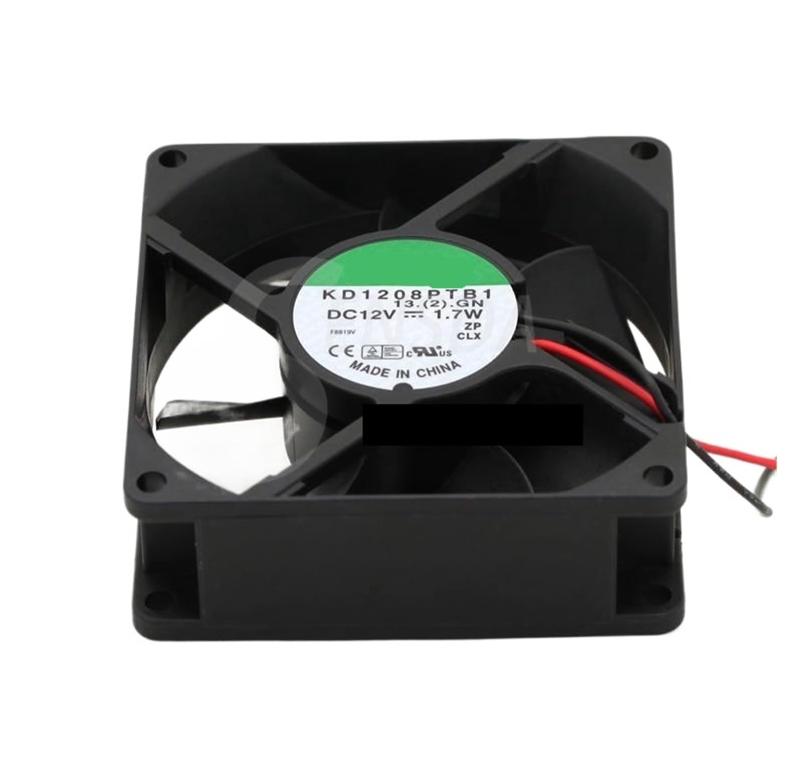TPKMVGAP KD1208PTB1 8cm 80mm 8025 DC 12V 1.7W 2 wire inverter cooling fans