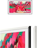 Vista 55 de Samsung Clase de 32 Pulgadas QLED The Frame Serie LS03C, Quantum HDR, Modo Arte, Pantalla Mate Antirreflejo, Soporte de Pared de Ajuste Delgado