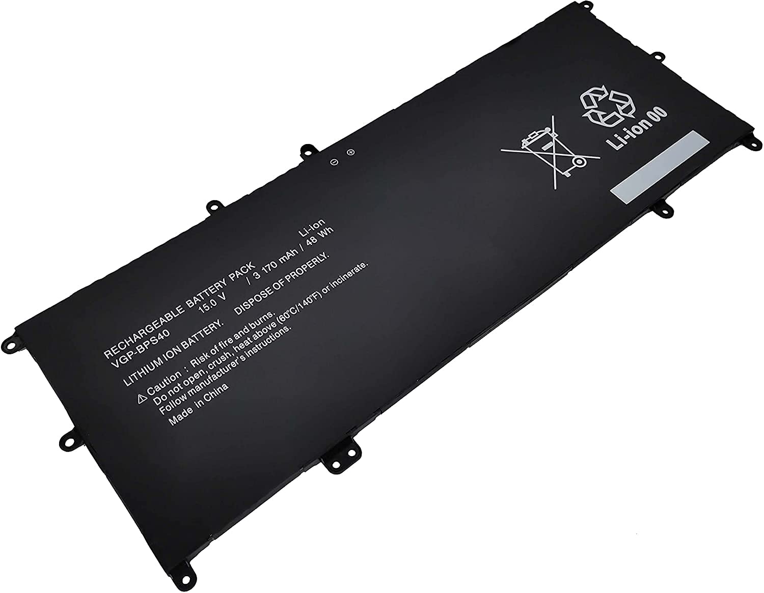 VGP-BPS40 Laptop Battery Compatible with Vaio Flip SVF15A SVF15N17CXB 14A SVF14NA1UL - 15.0V 48Wh/3170mAh Laptop Battery (B09NKRDQNW) Amazon Price History, Amazon Price Tracker
