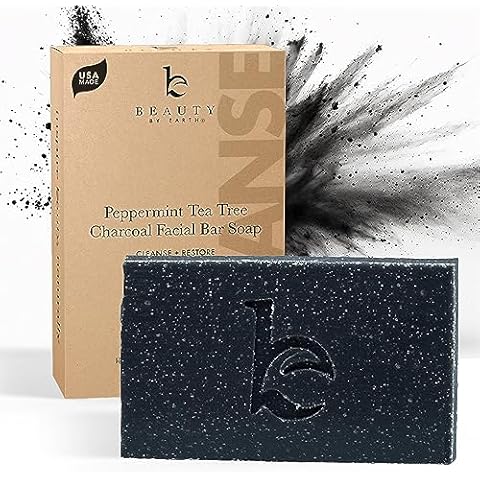 Charcoal Face Wash Bar Soap Cover