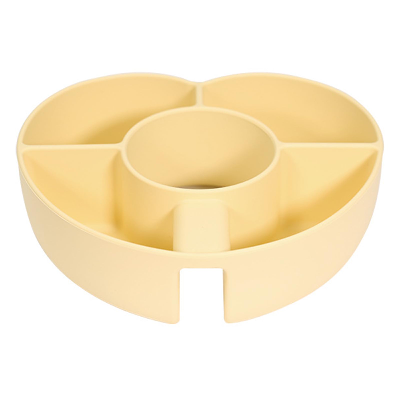 Tsophreniq Spill Resistant Divider for 40oz Tumblers Dishwasher Safe Easy to Carry for on the Go Snacking Glass Plate