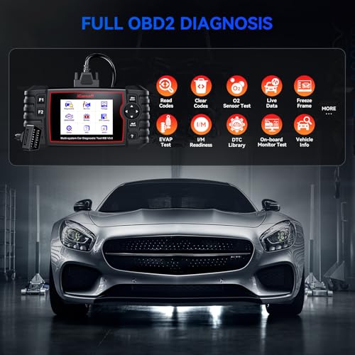 Image of iCarsoft Bidirectional OBD2 Scanner for Ben.z /Sprinter /Smart /Maybach, MB V3.0 Full System Diagnostic Tool with 35+ Reset Services, Live Data Graphing, Auto VIN, Continuous Free Upgrade