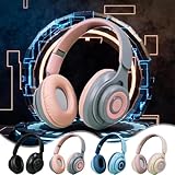 Upgrade Wireless Earbuds Bluetooth 5.3 Headphones Over Ear Headsets Light Weight Earphones with HiFi Stereo for Travel Cellphone PC Laptop