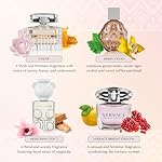 Scentown Mini Perfumes for Women (Set of 5) – Designer Perfume Samples for Women Packed in an Elegant Gift Box – Includes Moschino, Jimmy Choo, Chloé, Versace & Empty Refillable Perfume Atomizer - Image 3