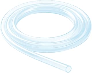 Silikonschlauch, 8 mm Innendurchmesser x 11 mm Außendurchmesser, 2 Meter HQMYKOR flexible Schläuche, Lebensmitteltaugliche, transparenter Silikonschlauch, Wasserleitung, auch für Luft, Wasser