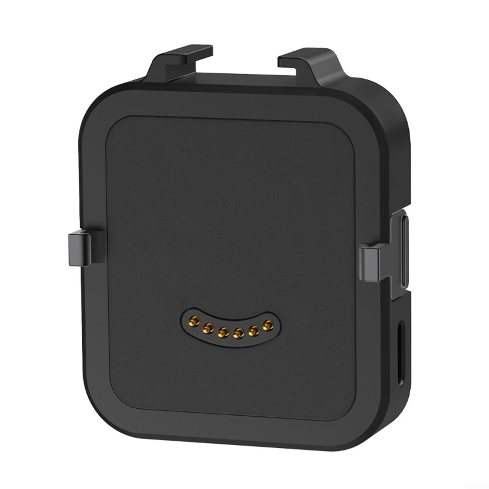 Chargeur magnétique pour Insta360 GO Ultra station portable 500 mAh mini boîtier ABS noir