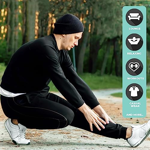 Daresay Active Pants For Men- Quick-Dry Joggers With Two Side Pockets, Athletic, Casual, Active Clothes For Men, 3-Pack. #TOP4