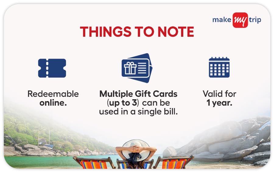 Price History of MakeMyTrip | Flat 6% discount | E-Gift Card | Instant ...