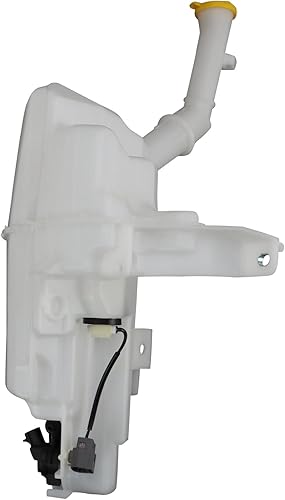 Vista 653 de TRQ Depósito de limpiaparabrisas compatible con Chevrolet Cruze 2016-2019 con luces antiniebla GM1288252 84036025 23365281PFM