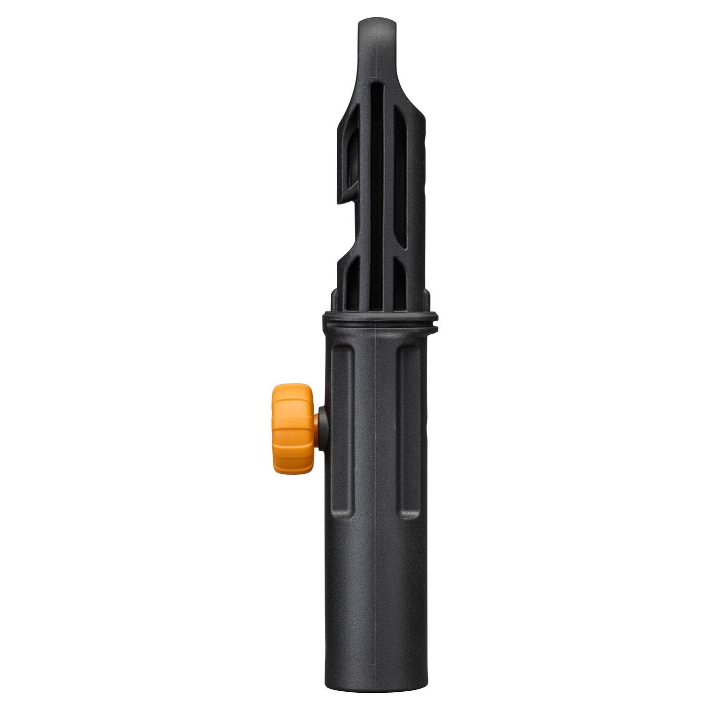Fiskars OneClick Adaptador Universal, Conexión de Mangos OneClick con Cabezales de Herramientas de Otras Marcas, Amplia Compatibilidad, Negro y Naranja, 1080704
