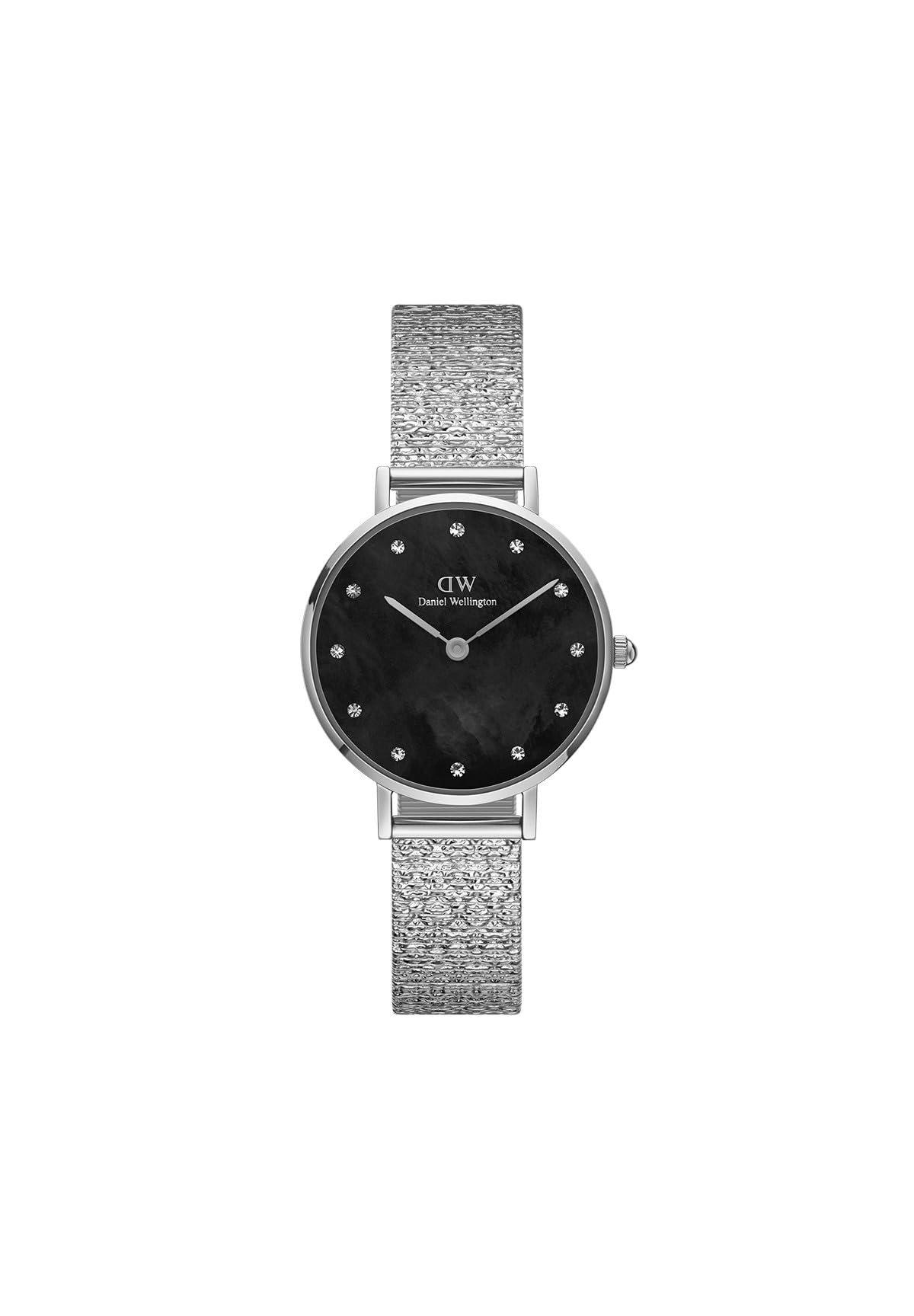 Daniel Wellington Stainless Steel Petite Lumine Pressed Piano 28Mm Black Mop Dial Womens Silver Analog Watch (B0BFVSF591) Amazon Price History, Amazon Price Tracker