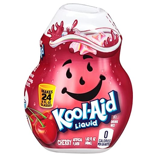 Kool-Aid Liquid Drink Mix - Cherry 1.62oz (Pack of 4)