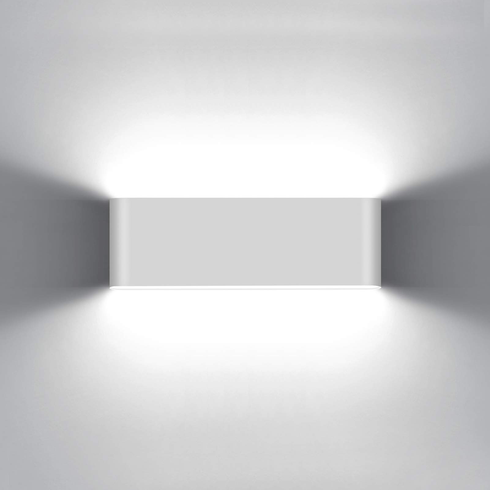 KAWELL 20W Moderno Apliques de Pared LED Luz de Pared Aluminio