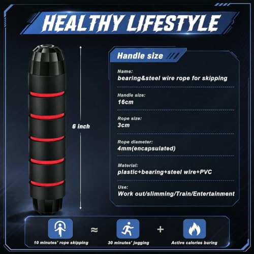 Image of Junkin Jump Ropes bulk for Fitness with Ball Bearings