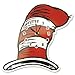 Trend Lab Dr. Seuss Hat Shaped Wall Clock, Red