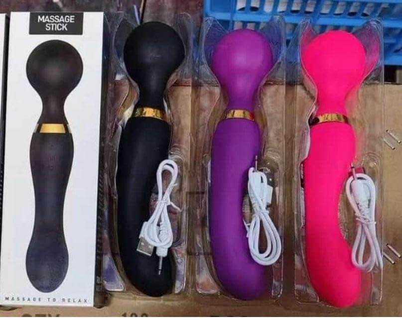 Qimat New Stick mini Electric Massage Machine Rechargeable | Waterproof | Crodless | Portable || Power Massager Strong & Quiet Device for Neck, Shoulder and Back & Relieves Muscles, Home Office Car