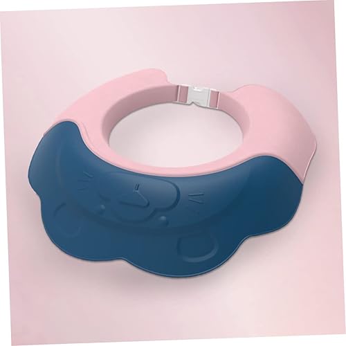Miniatura 3 de Toyvian Gorro de ducha de silicona para bebé, protector de champú para niños, sombrero de visera de anillo elástico para bebé, sombrero de baño