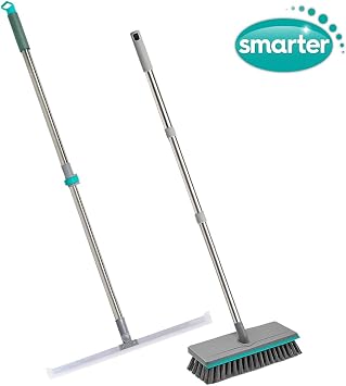 Smarter Yer Sileceği + Pratik Yüzey Fırçası Çekçek Banyo Mutfak Fayans Balkon