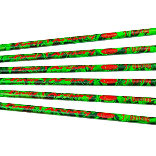 Pinals Archery Camo 400 Grain Crossbow Bolts 22 20 inch Carbon Hunting Arrows Crossbolt 12PCS Green 20\" - Thumbnail 5