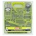 Ryobi A98901G 90 Piece Drilling and Driving Kit for Wood, Metal, Plastic, and Masonry