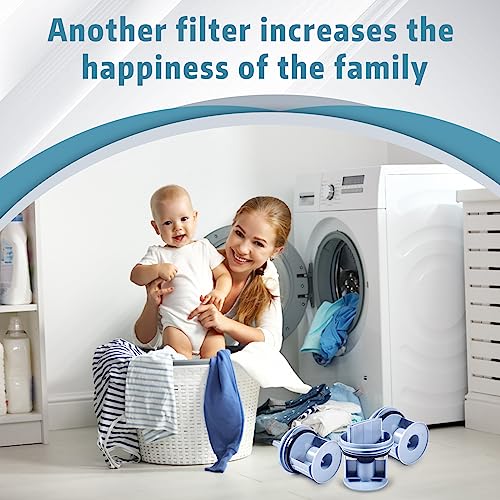 Forhome 3 Stück Flusensieb für 00647920 Bosch, Flusensieb Siemens Waschmaschine, Langlebig und einfach zu installieren, Filtersieb Kompatibel mit Bosch, Siemens, Constructa, Neff und Balay