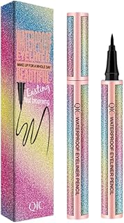 Delineador de ojos líquido impermeable negro ...