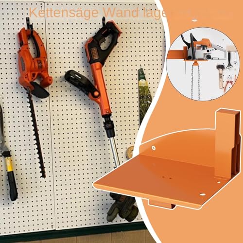 Support de tronçonneuse antichoc pour éviter les chutes au sol - 4