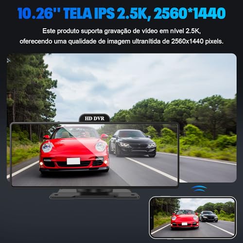 Central multimidia automotivo,estéreo portátil para carro com carplay sem fio, Android Auto,tela sen