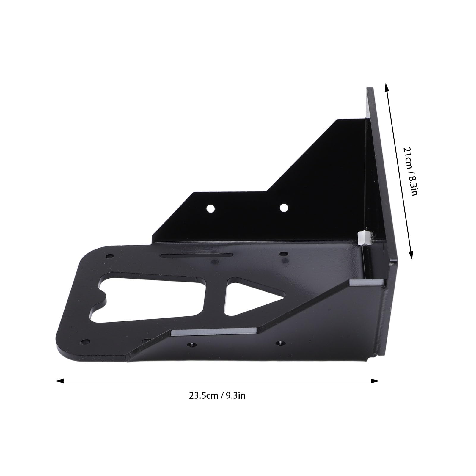 Transom Trolling Motor Mount, Aluminum Alloy Transom Motor Mount with Locking Lip for Kayaks, Universal Fit for Any Boat with A Flat Stern, Loading up to 70LBS