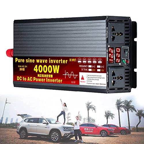 Convertisseur onde sinusoïdale pure 4000W résout les chutes de tension