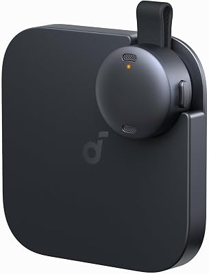 Soundcore Work di Anker, Registratore Vocale AI per Riunioni, Indossabile | Trascrizione e riassunti automatici con AI, 8GB, 150+ lingue, certificato MFi, 300 min/mese inclusi e USB-C.