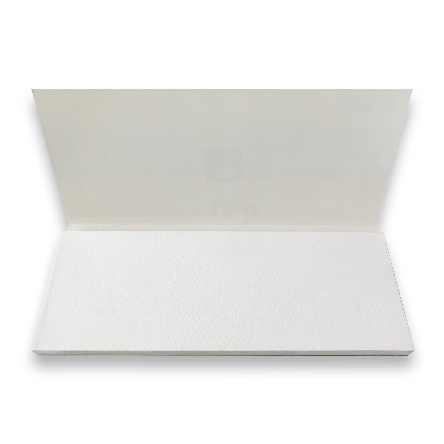 ArtBeek Bloc de papier aquarelle 100 % coton pressé à froid, 9,9 x 24,9 cm, 20 feuilles, 300 g/m²