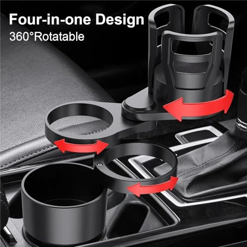 Portavasos ajustable 4 en 1 para auto miniatura 6