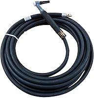 Vista 1 de WT- 9F-25RT Kit de antorcha TIG, cabezal flexible, cable giratorio, goma, 25 pies