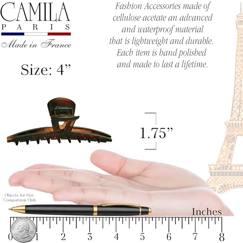 Camila Paris 4" Tortoiseshell Claw Clip — view 3