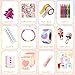 Advent Calendar 2025 for Girls - 24 Day Christmas DIY Journal Kit for Tween & Teen Girls, Stationery Set, Scrapbook & Diary Supplies Set, Journaling Art Crafts Kit, Creative Christmas Gifts for 8-14 Year Old Girl