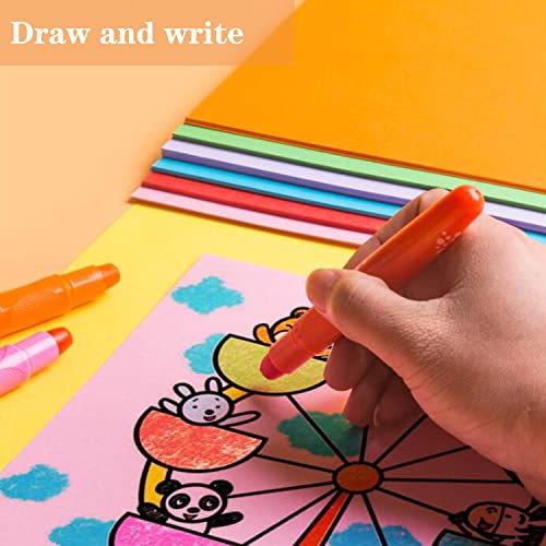 TYOREW 200 Sheets Coloured Paper, A4 Origami Paper Double Sided for Children's Art & Craft Activities(70gsm) , 20 Colors Craft Paper Copy Papers ,... - Image 3